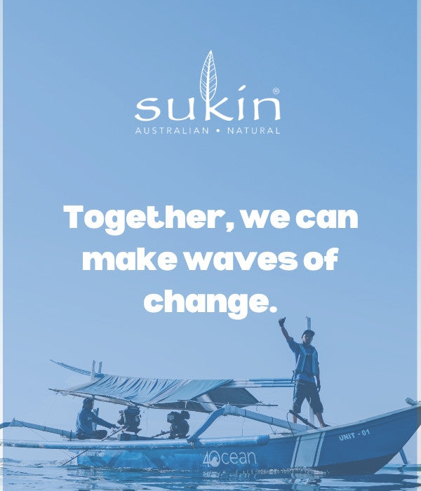 Sukin Partners with 4Ocean to Combat Plastic Pollution