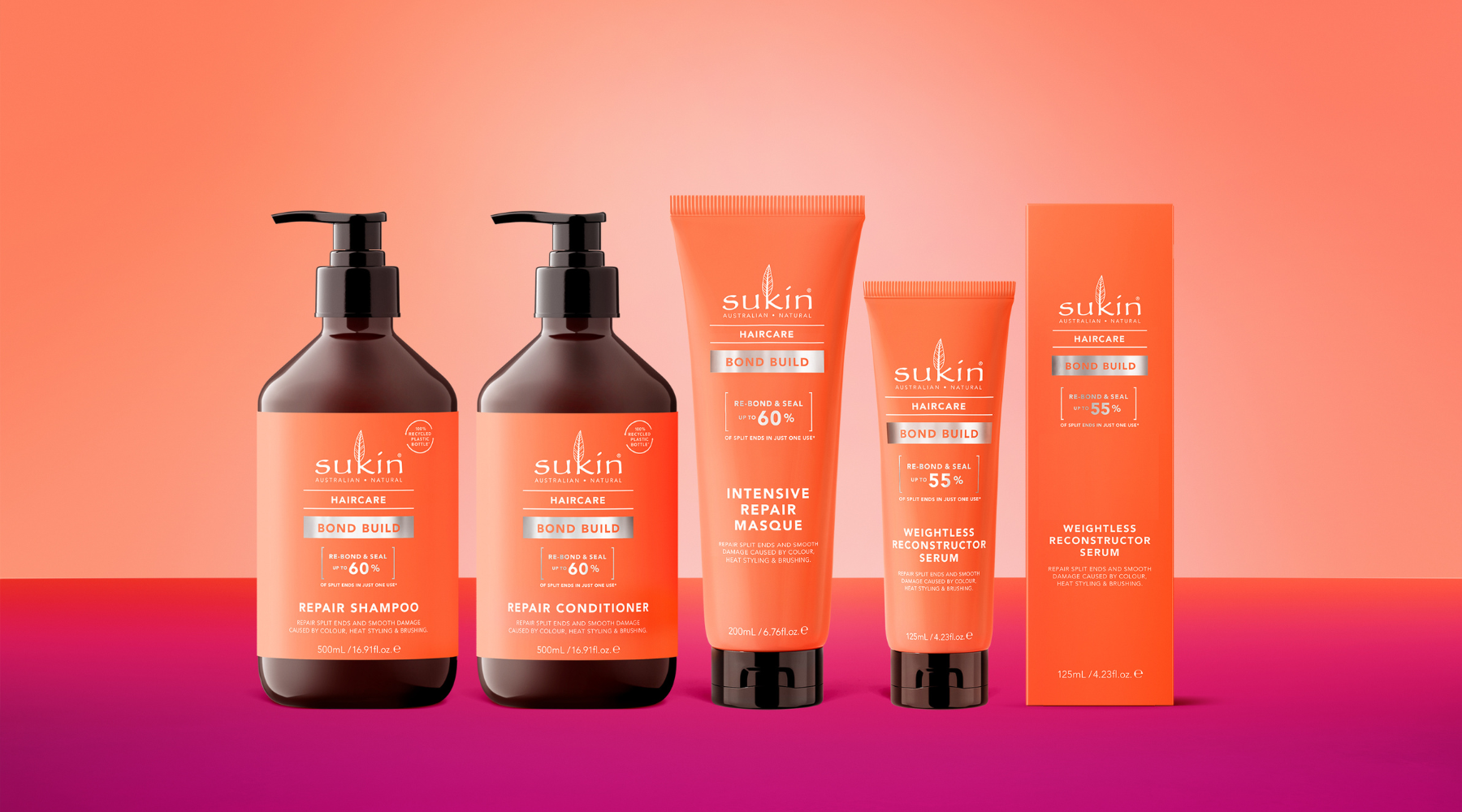 Say HELLO to instant hair repair with our comprehensive guide to our NEW Bond Build Repair haircare range.