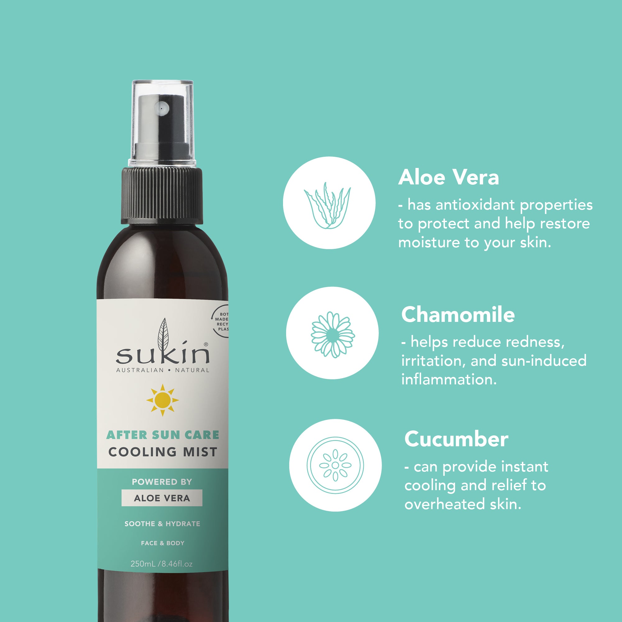 COOLING MIST | AFTER SUN CARE | 250ML