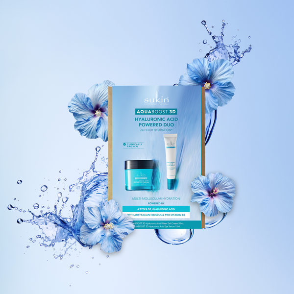 SUKIN AQUABOOST 3D HYALURONIC ACID DUO GIFT PACK