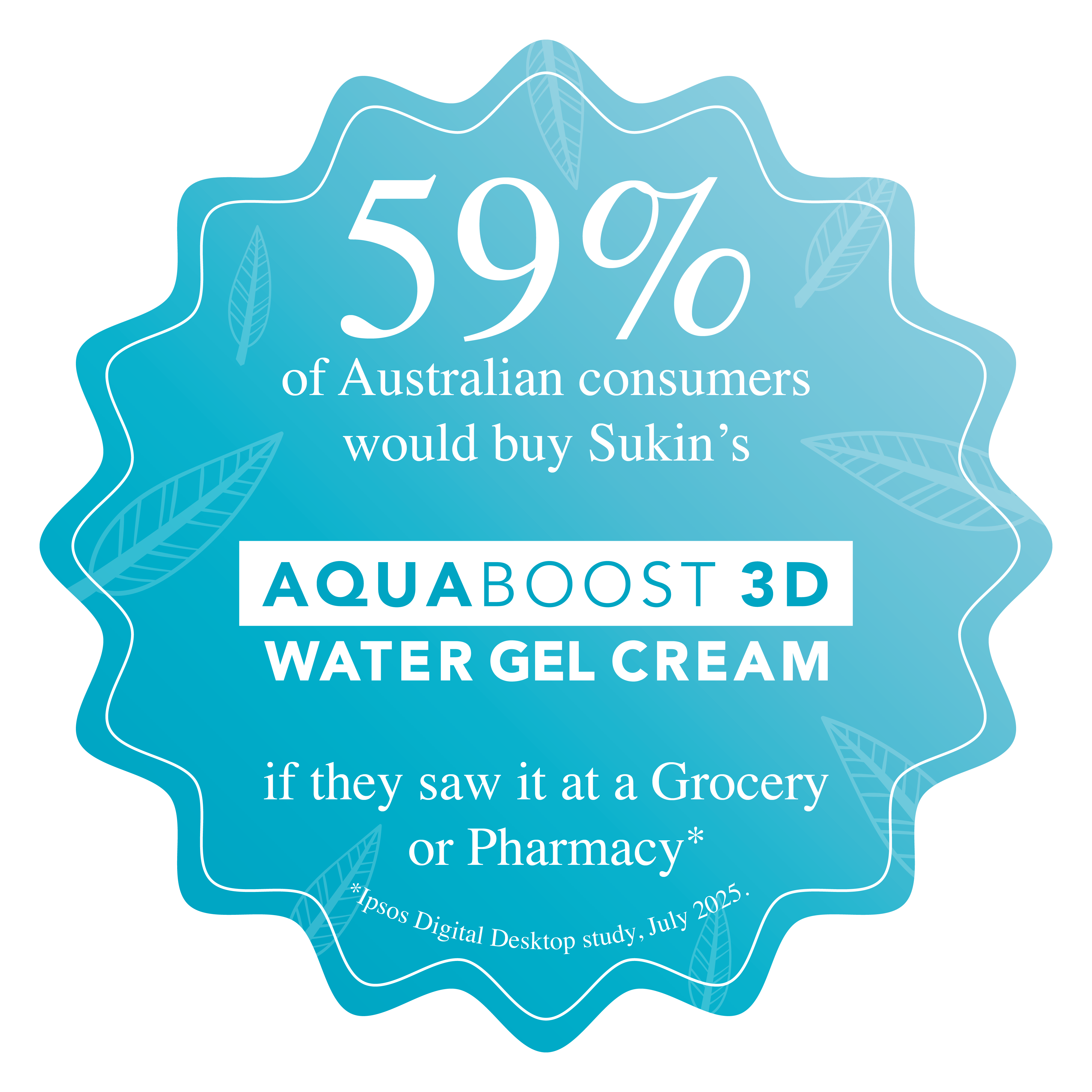 AQUABOOST 3D | HYALURONIC ACID WATER GEL CREAM | 50ML