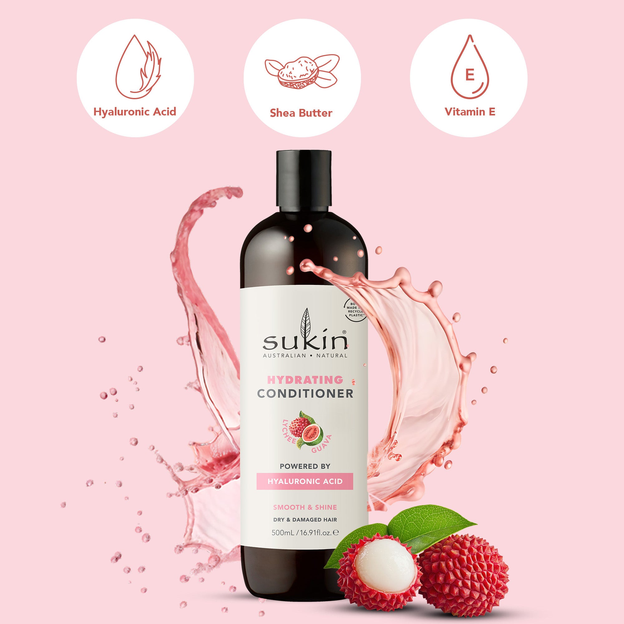 LYCHEE HYDRATING CONDITIONER| FRUITY HAIRCARE | 500ML