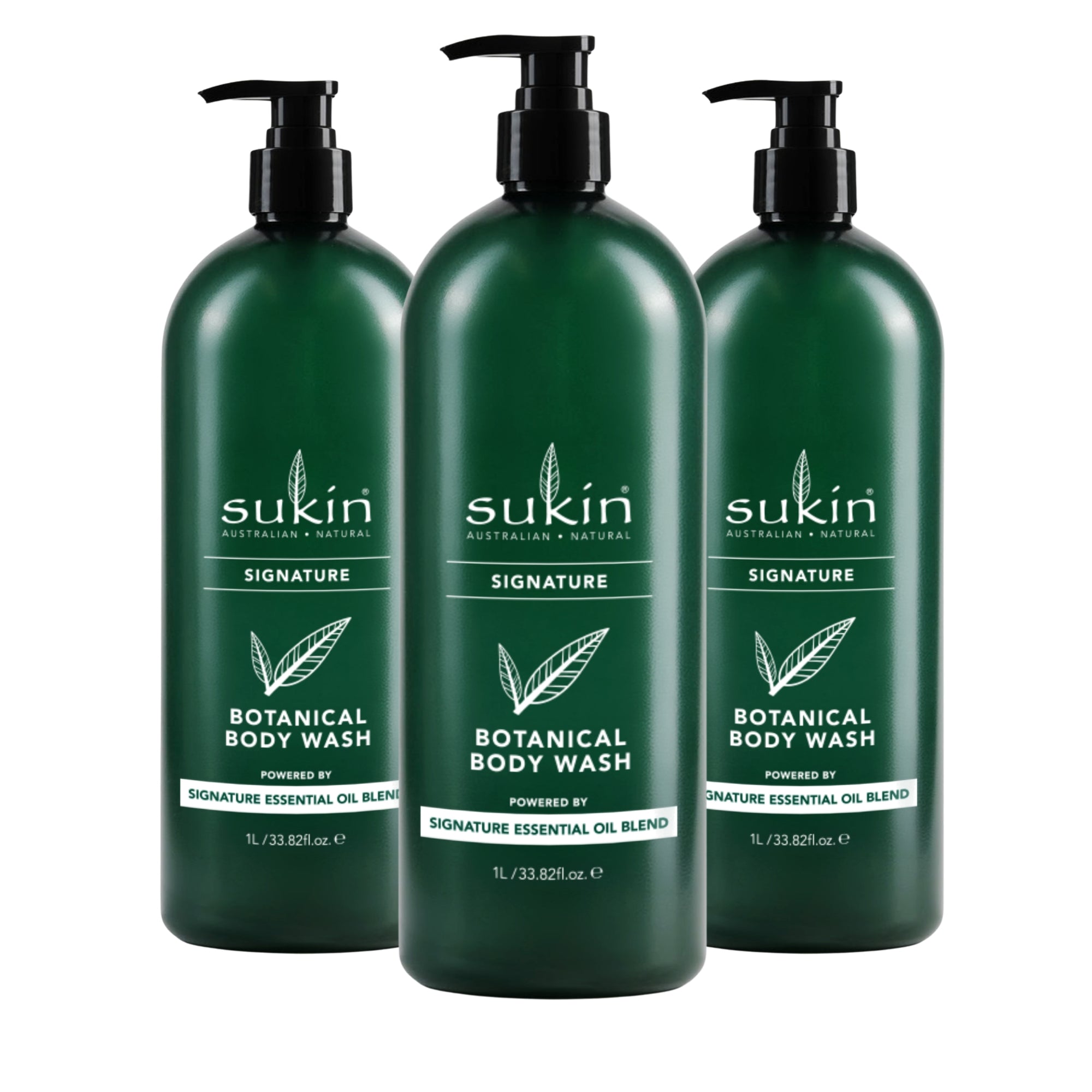 BOTANICAL BODY WASH | SIGNATURE | 1 LITRE | BUNDLE | 3 PACK