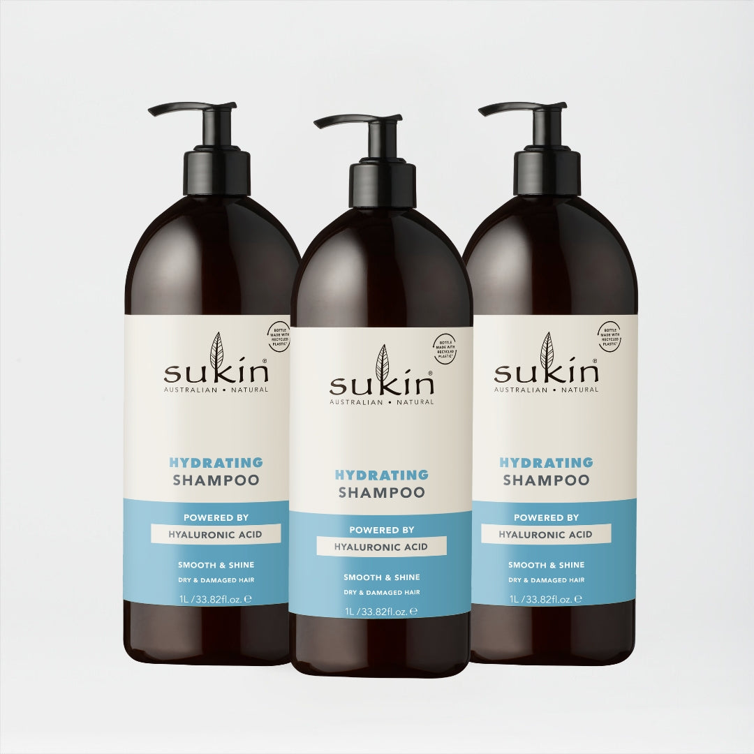 HYDRATING SHAMPOO 1 LITRE | BUNDLE | 3 PACK