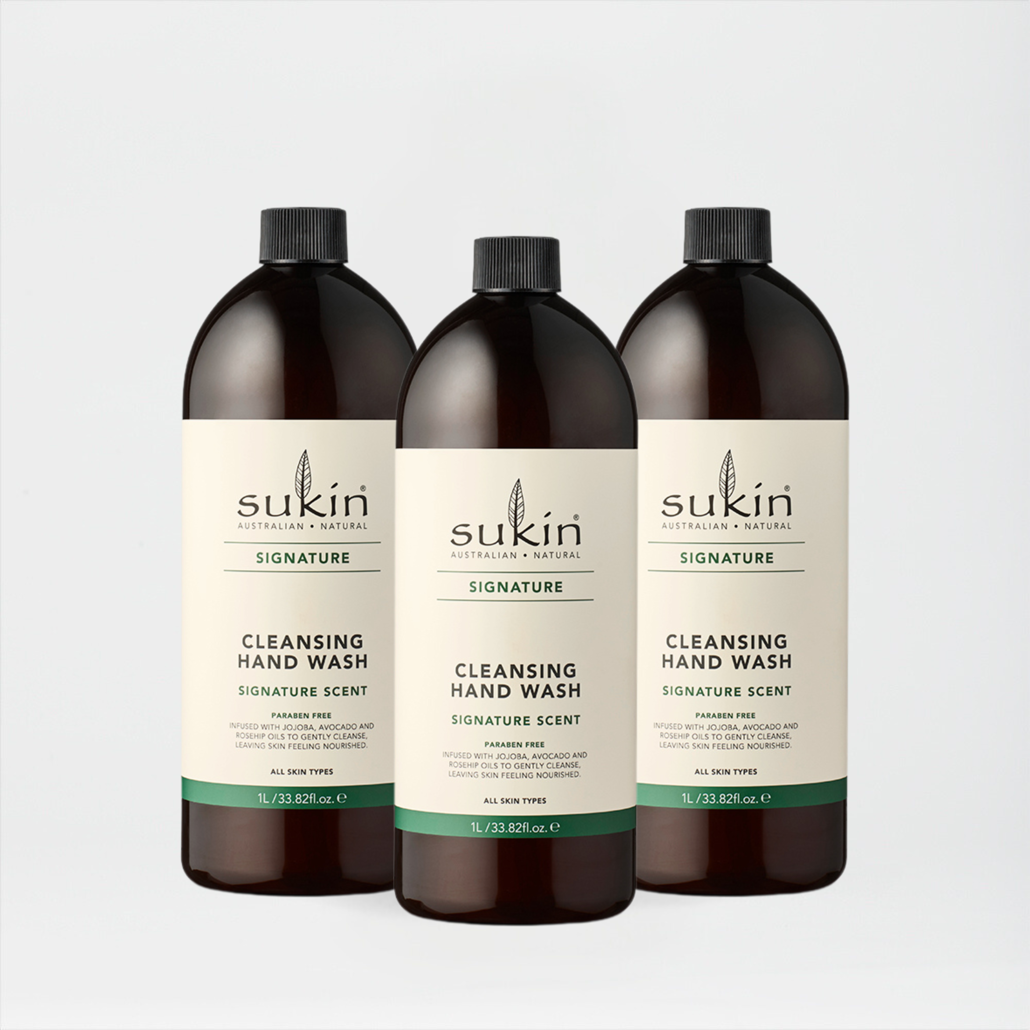 CLEANSING HAND WASH REFILL | SIGNATURE | 1 LITRE | BUNDLE | 3 PACK
