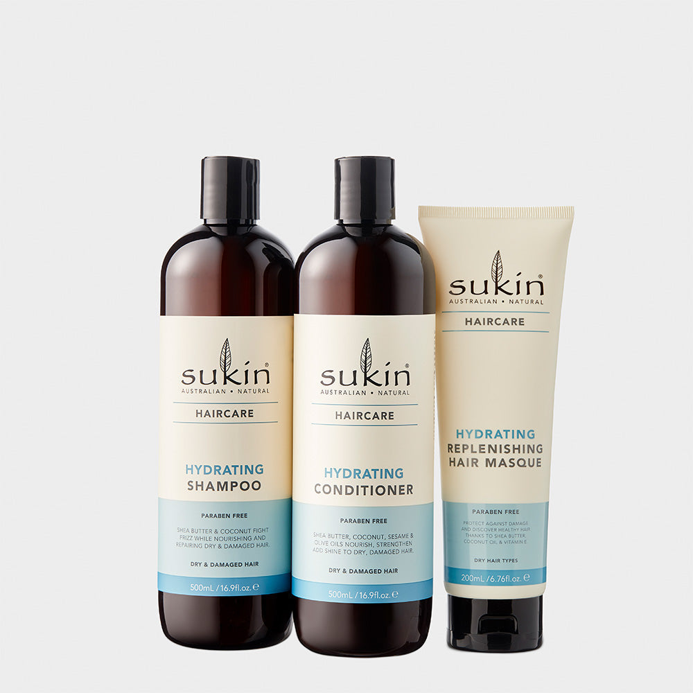 HYDRATING  3-STEP HAIR KIT