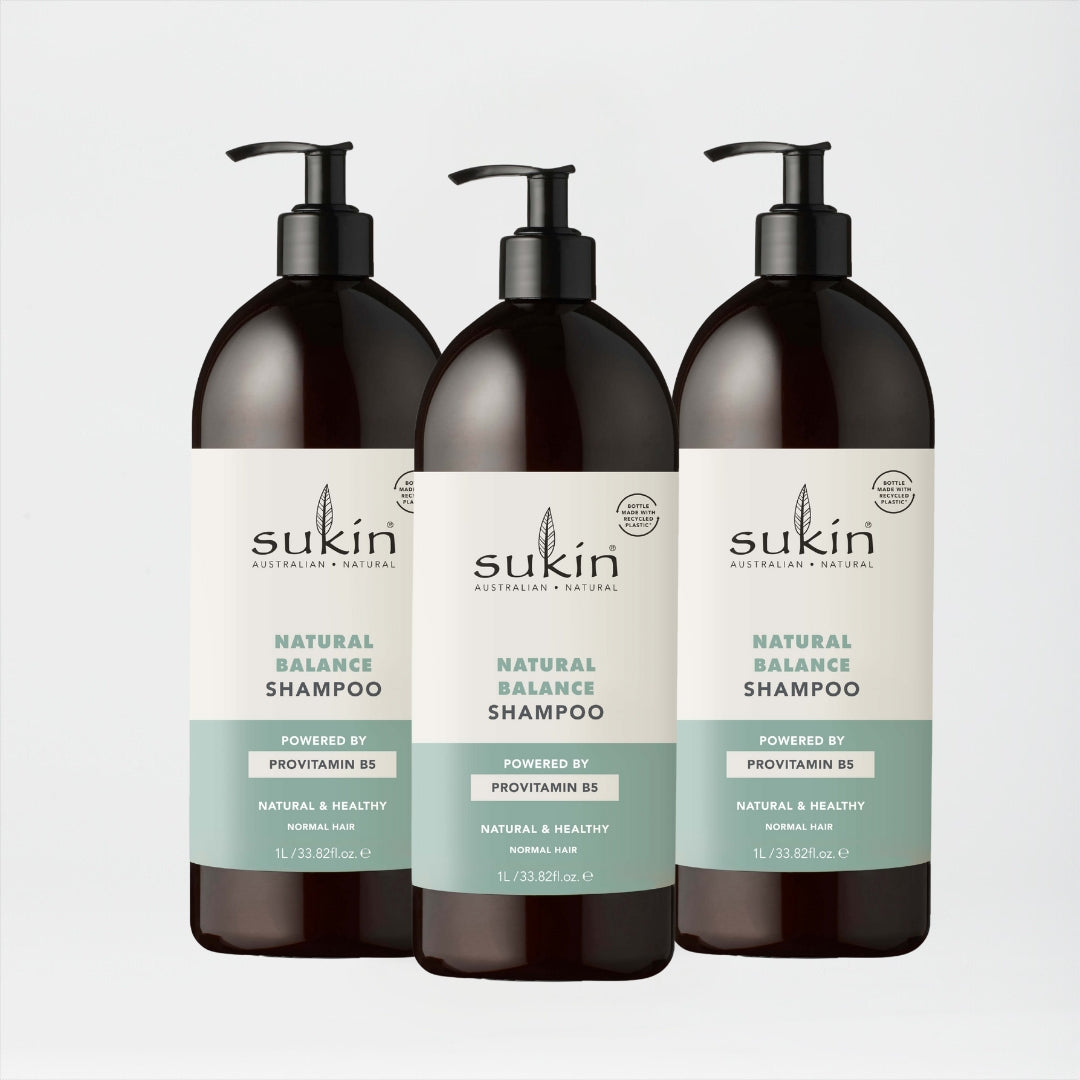 NATURAL BALANCE SHAMPOO 1 LITRE | BUNDLE | 3 PACK