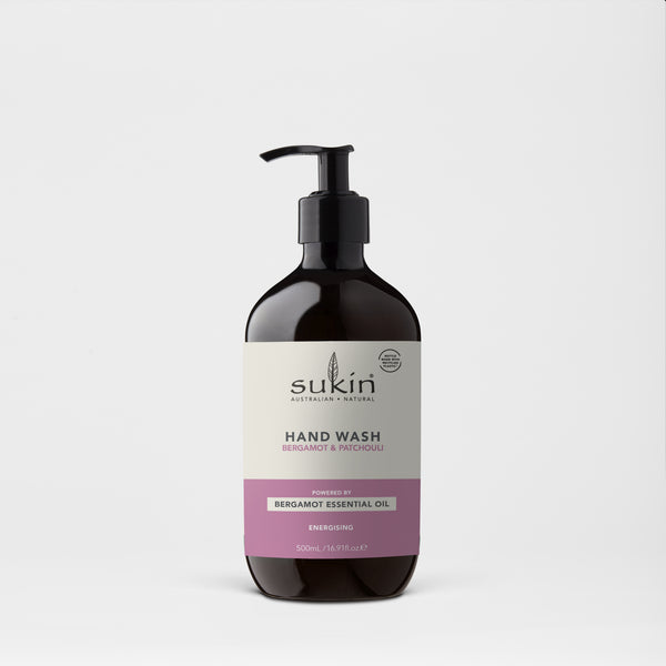 SUKIN BERGAMOT & PATCHOULI HAND WASH | 500 mL