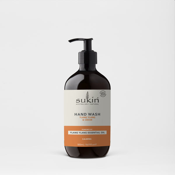 SUKIN YLANG YLANG & CEDAR HAND WASH | 500 mL