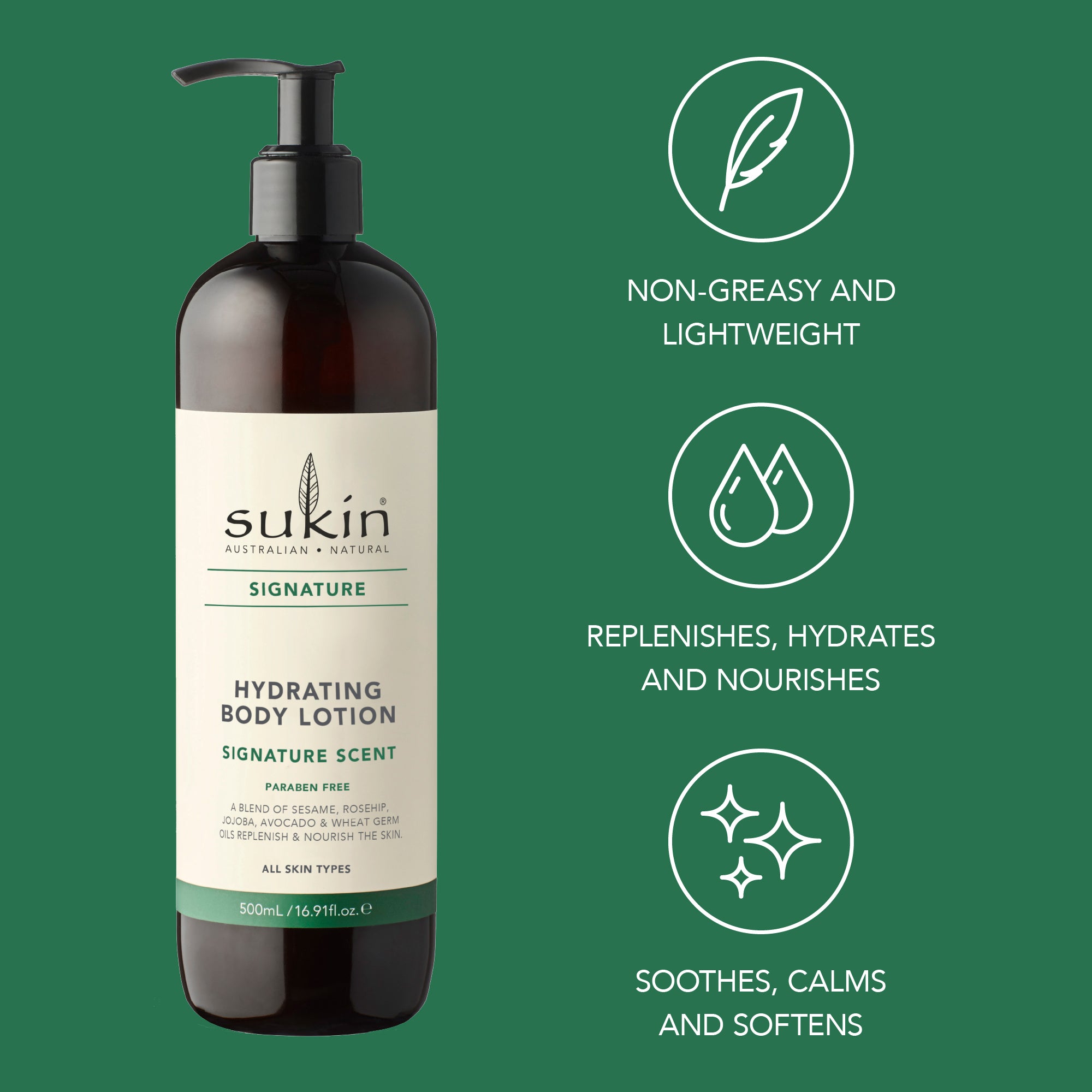 HYDRATING BODY LOTION | SIGNATURE SCENT | 500 mL