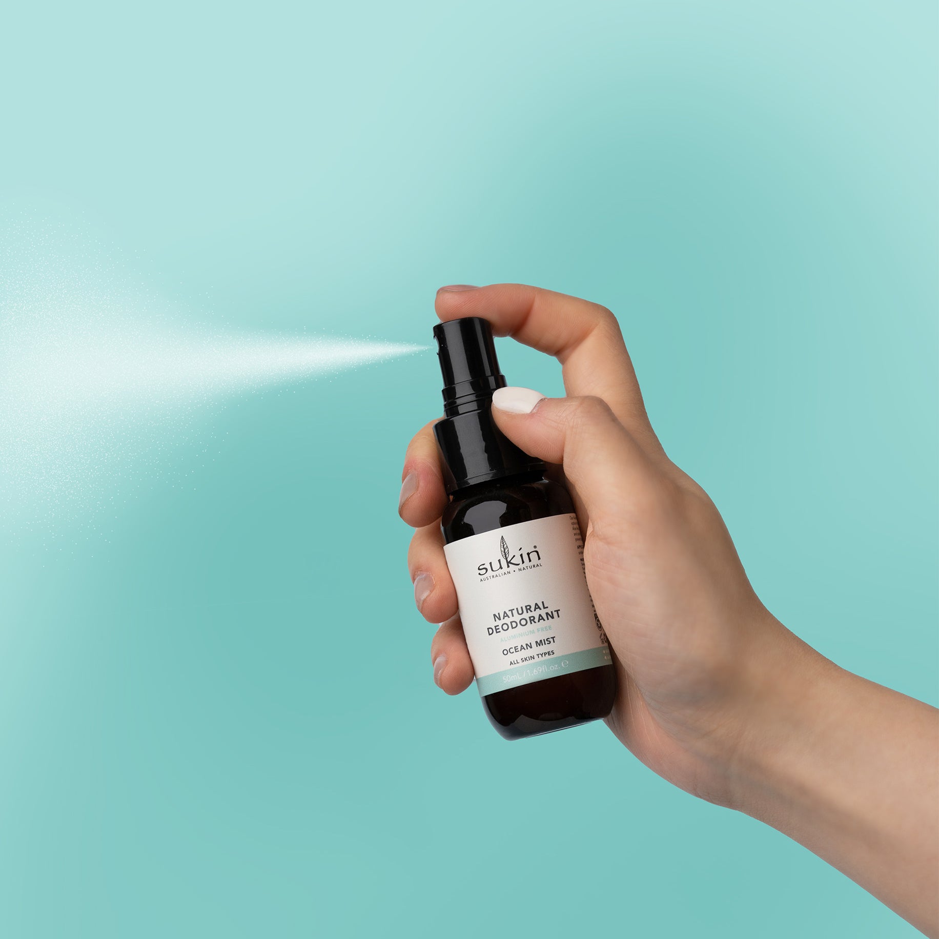 NATURAL DEODORANT OCEAN MIST | 50ML - TRAVEL SIZE