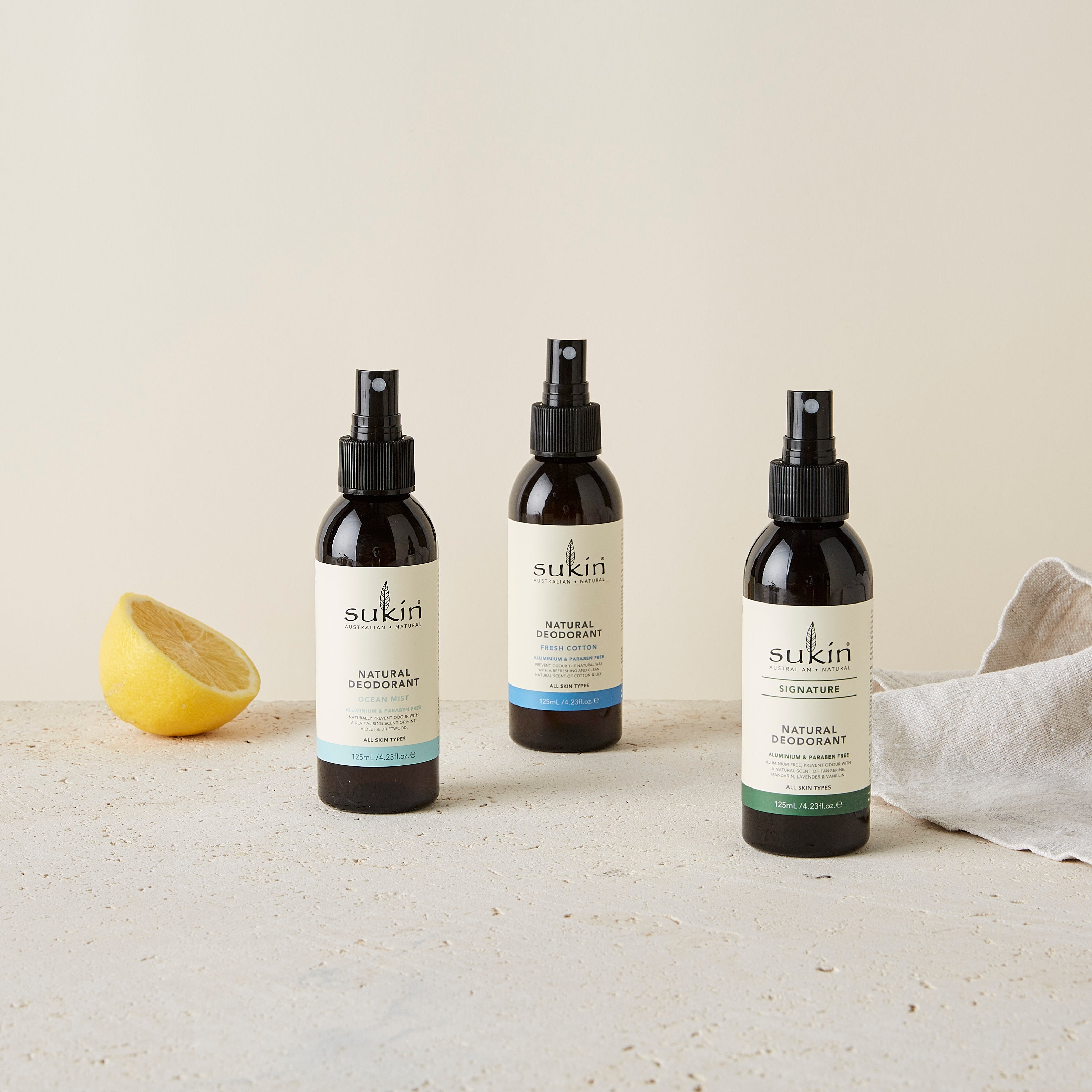 NATURAL DEODORANT OCEAN MIST | 125 mL