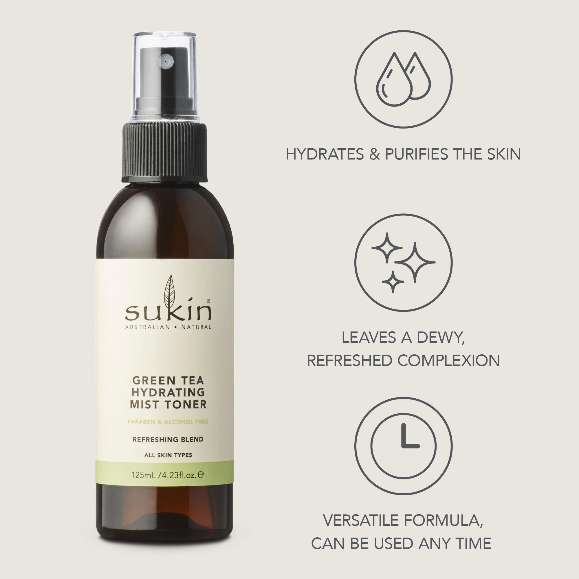 GREEN TEA HYDRATING MIST TONER | SIGNATURE | 125 mL