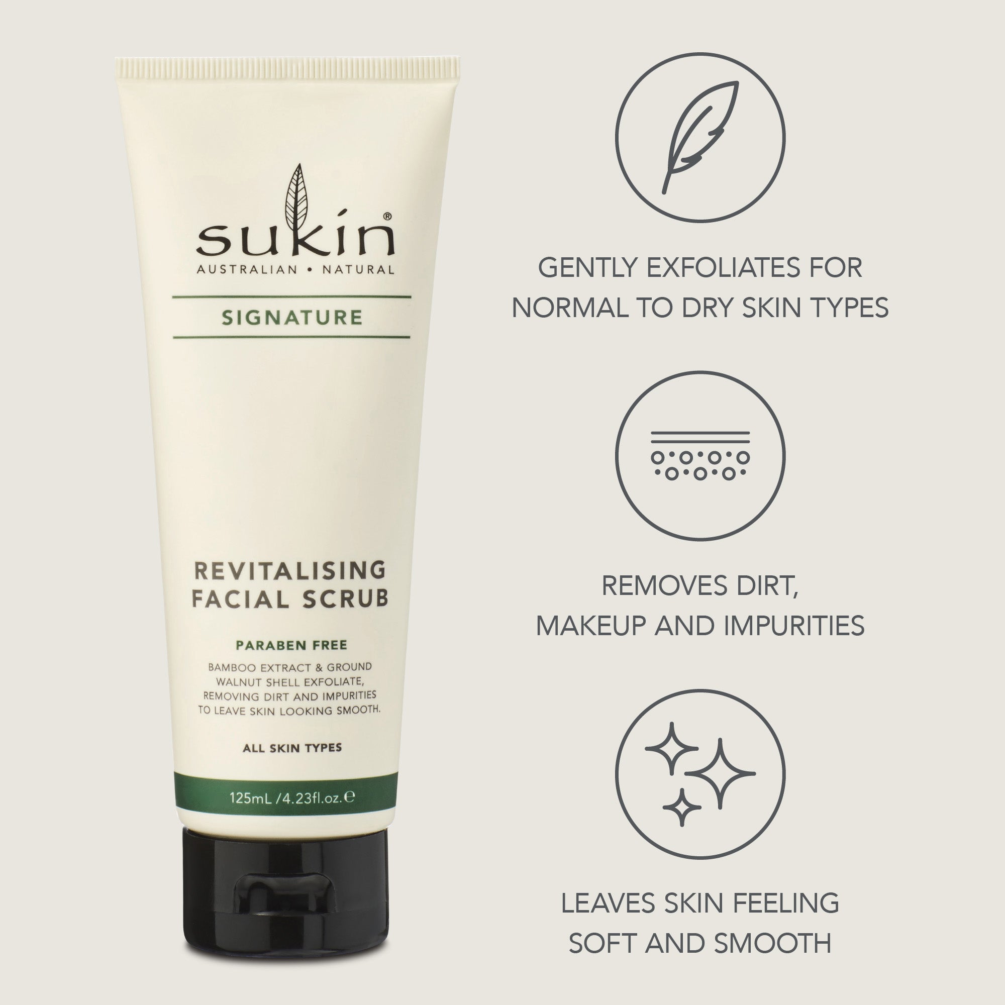 REVITALISING FACIAL SCRUB | SIGNATURE | 125 mL