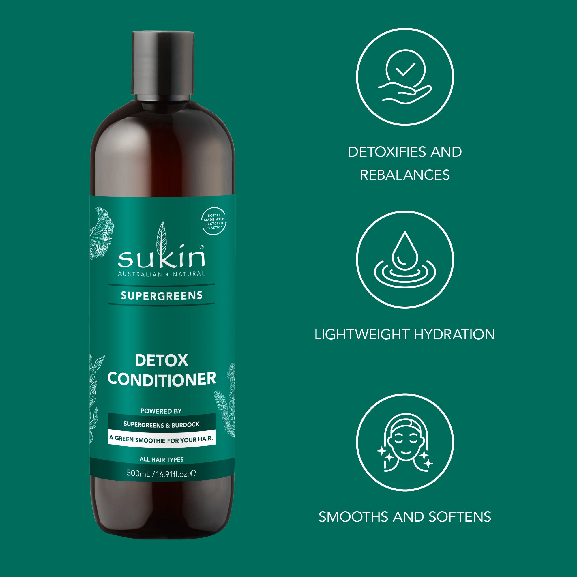 Super Greens Detox Conditioner 500mL