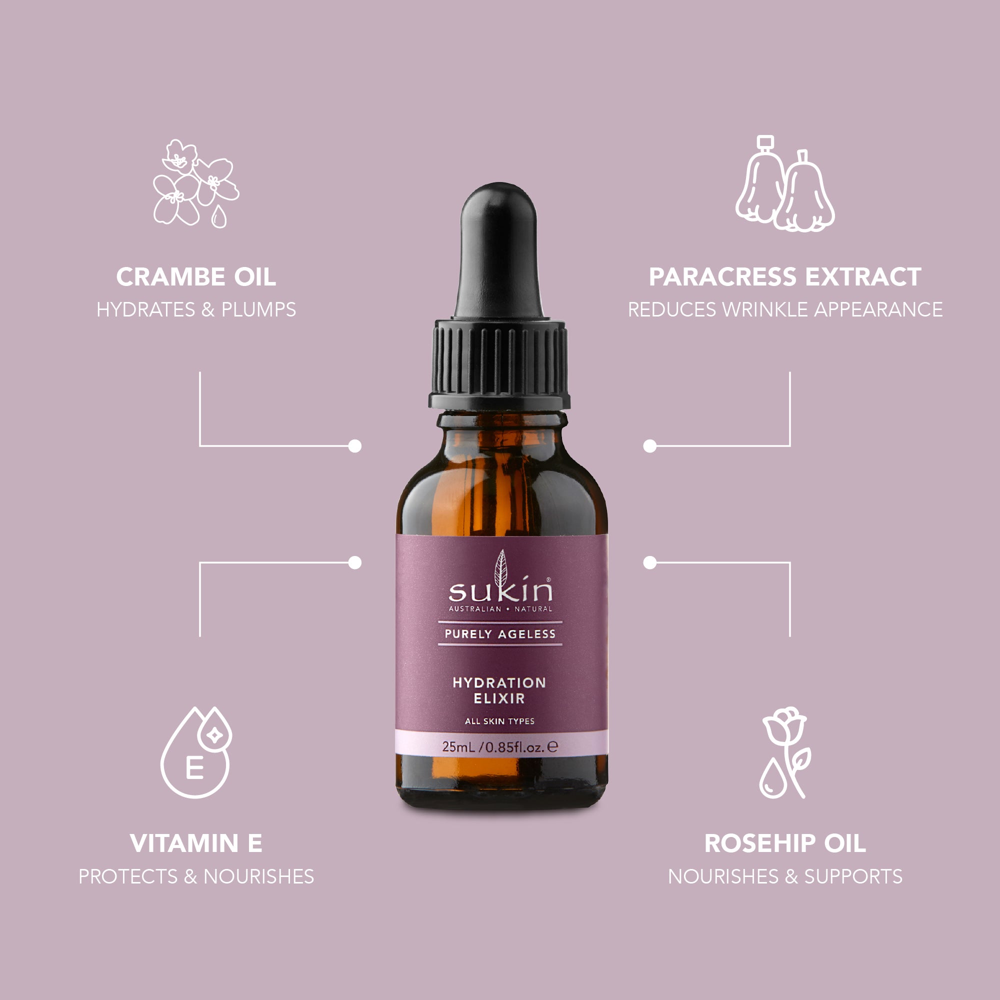 HYDRATION ELIXIR | PURELY AGELESS | 25 mL