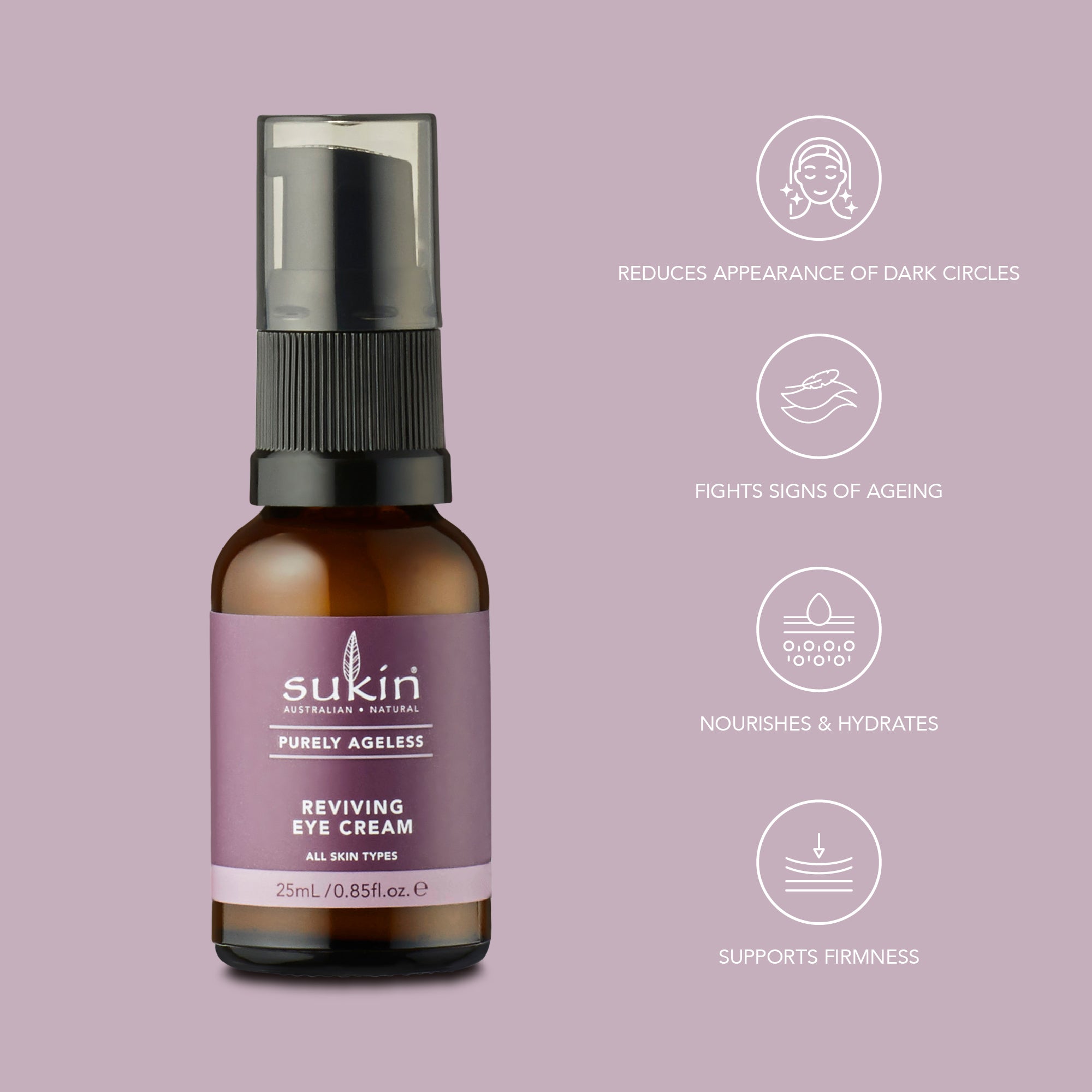 REVIVING EYE CREAM | PURELY AGELESS | 25 mL