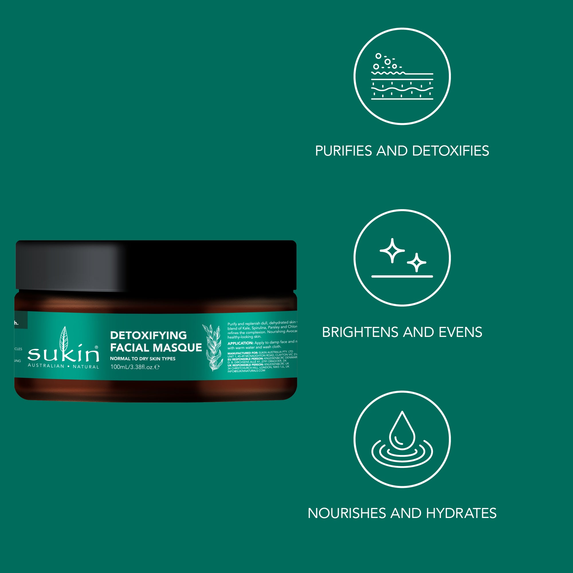 Super Greens Detoxifying Facial Masuqe 100mL