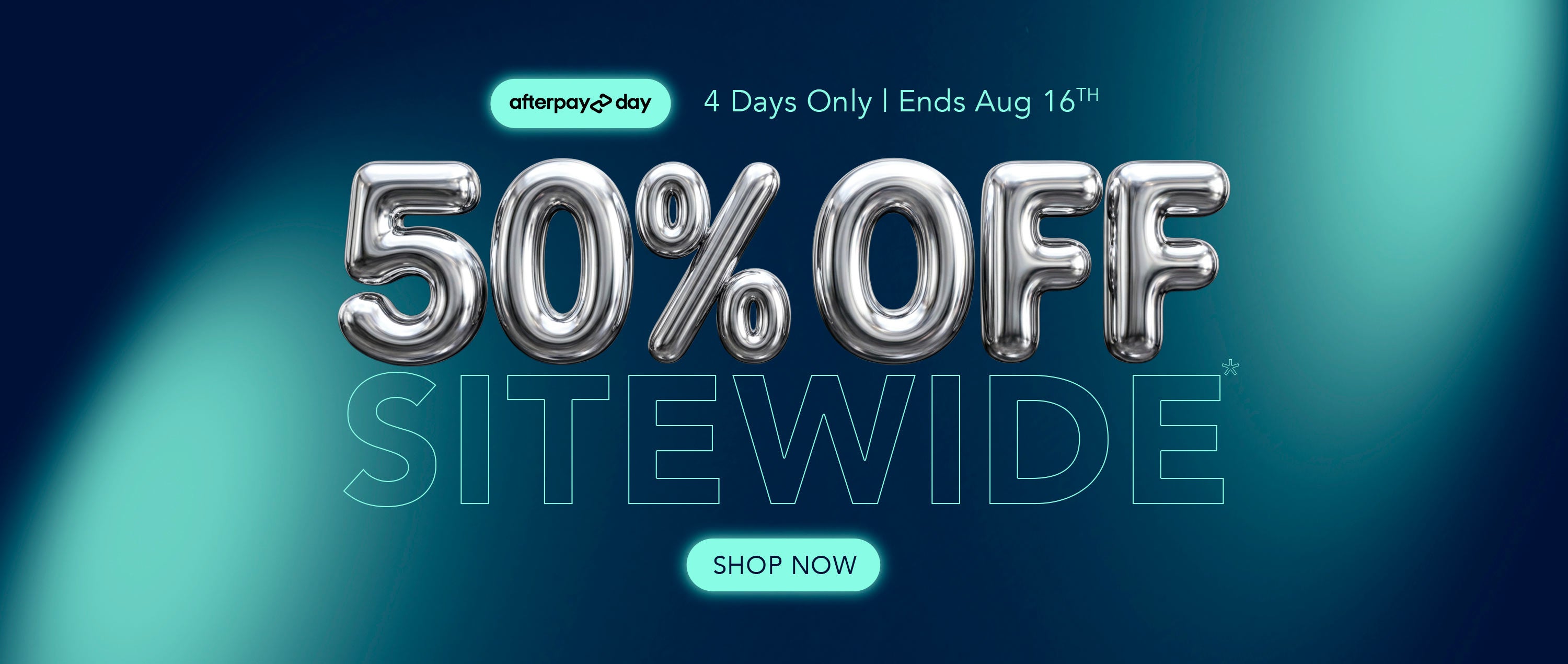 Afterpay Day 50% Off Sitewide