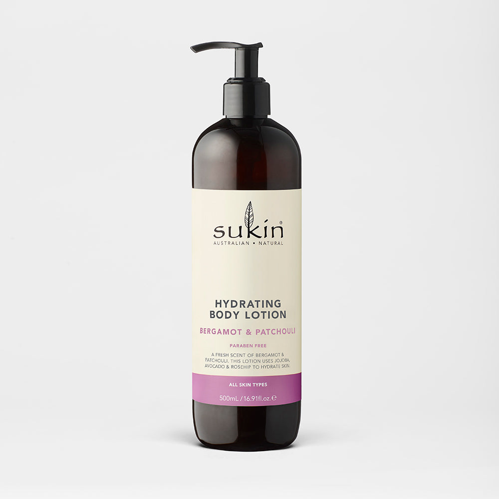 HYDRATING BODY LOTION | BERGAMOT &amp; PATCHOULI | 500 mL