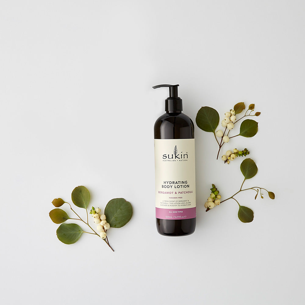 HYDRATING BODY LOTION | BERGAMOT &amp; PATCHOULI | 500 mL