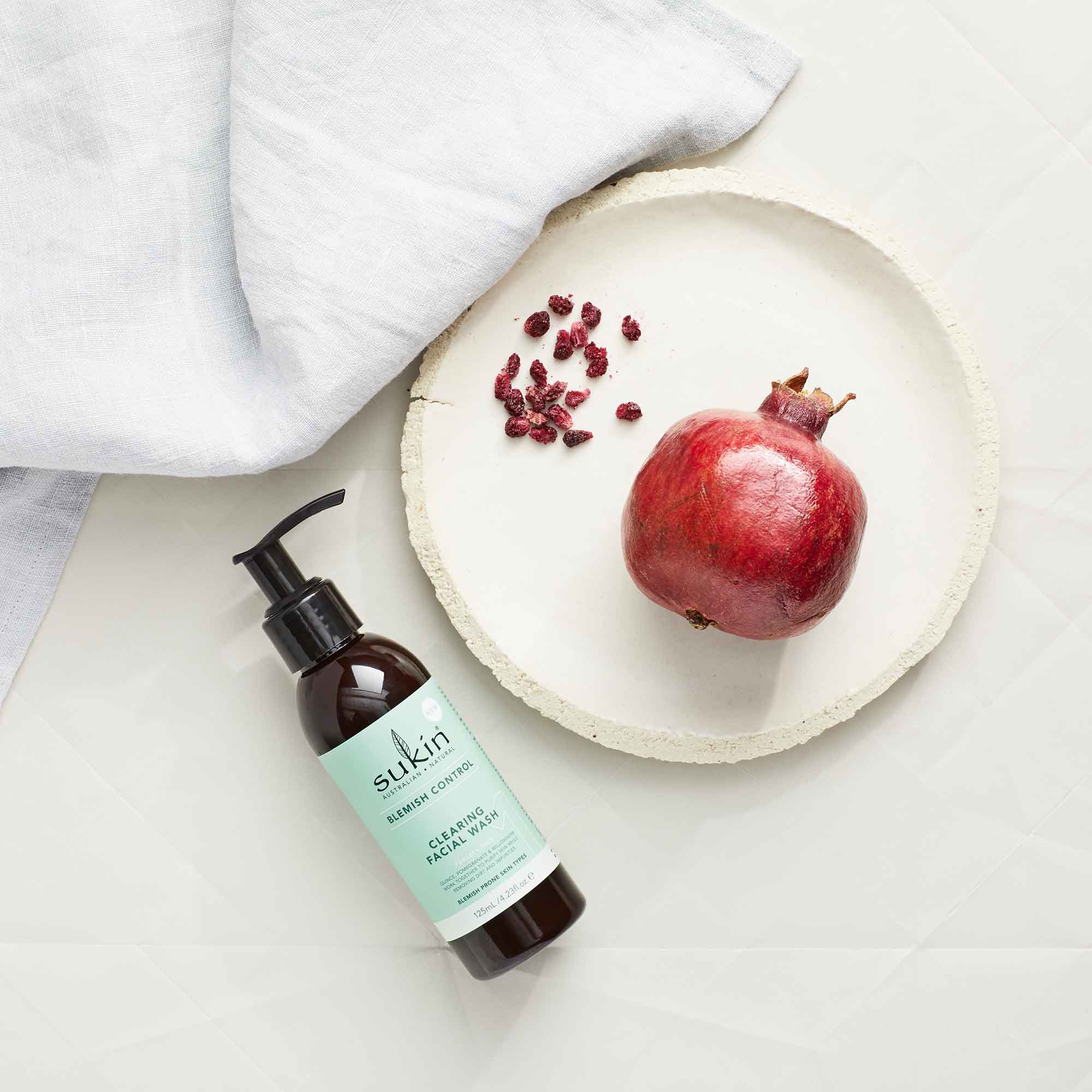 Sukin Natural Clearing Facial Wash | Blemish Control 125ml