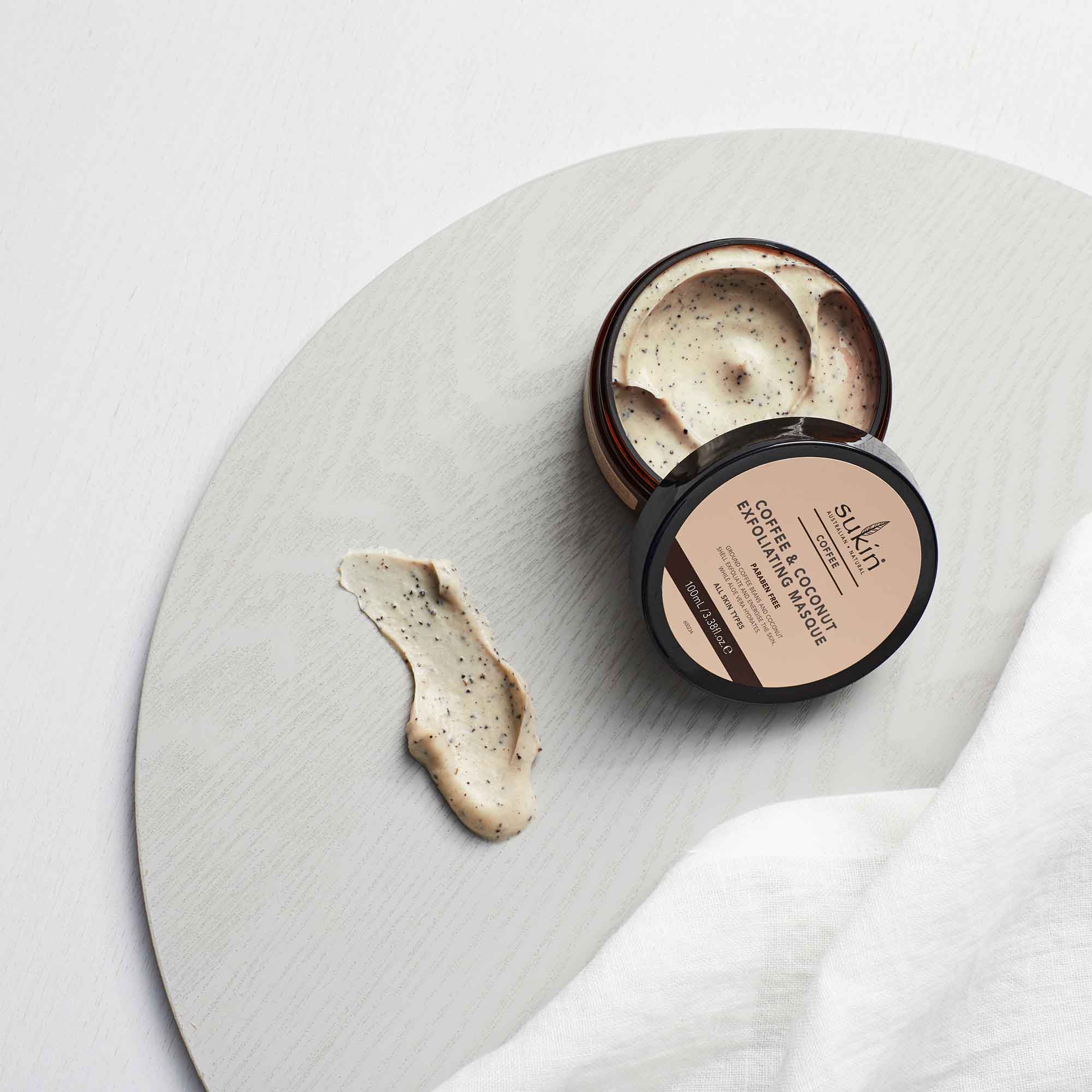 NATURAL COFFEE &amp; COCONUT EXFOLIATING MASQUE | 100 ML