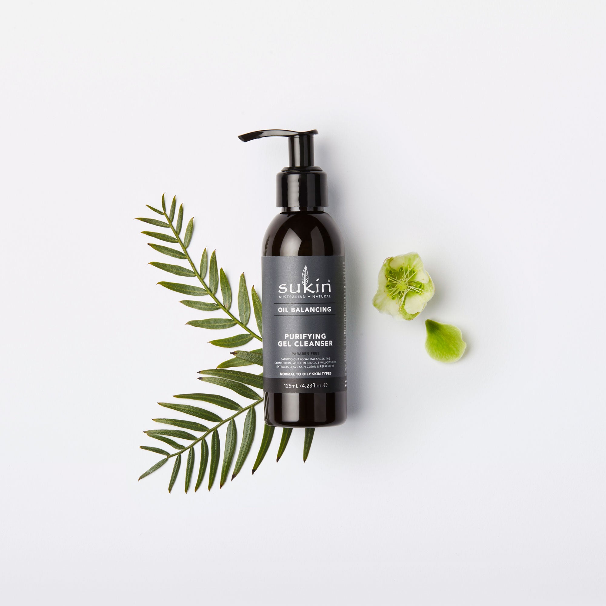 Sukin Natural Purifying Gel Cleanser | Oil Balancing 125ml