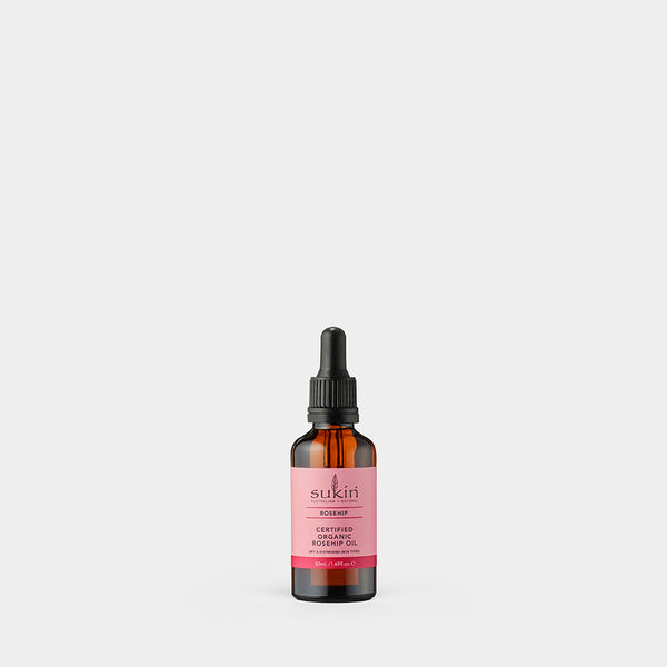 Certified Organic Rosehip Oil - 50ml | Sukin Naturals