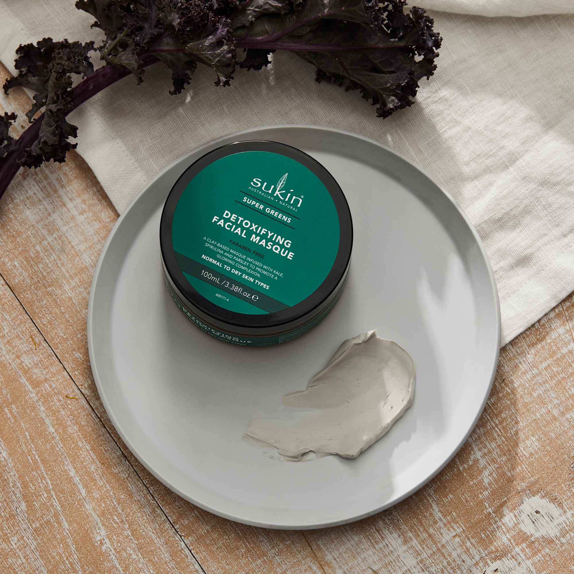 DETOXIFYING FACIAL MASQUE | SUPER GREENS | 100 mL