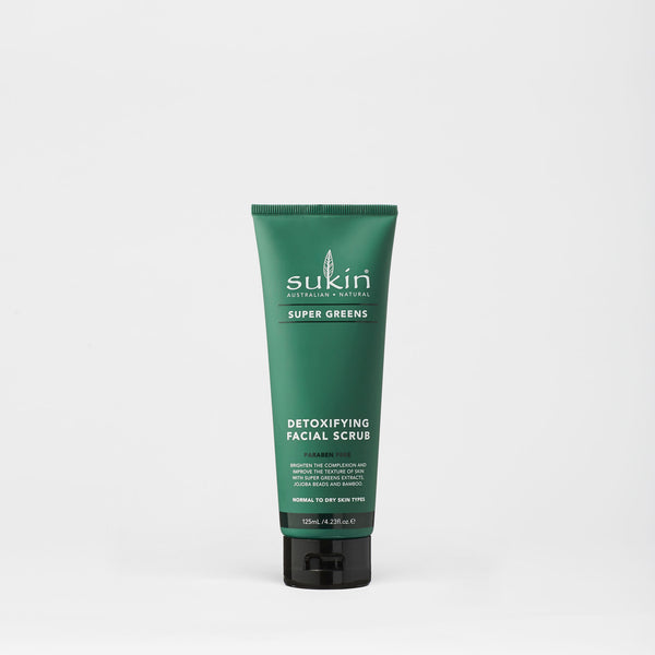 DETOXIFYING FACIAL SCRUB | SUPER GREENS | 125 mL