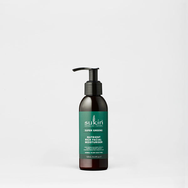 NUTRIENT RICH FACIAL MOISTURISER | SUPER GREENS | 125 mL