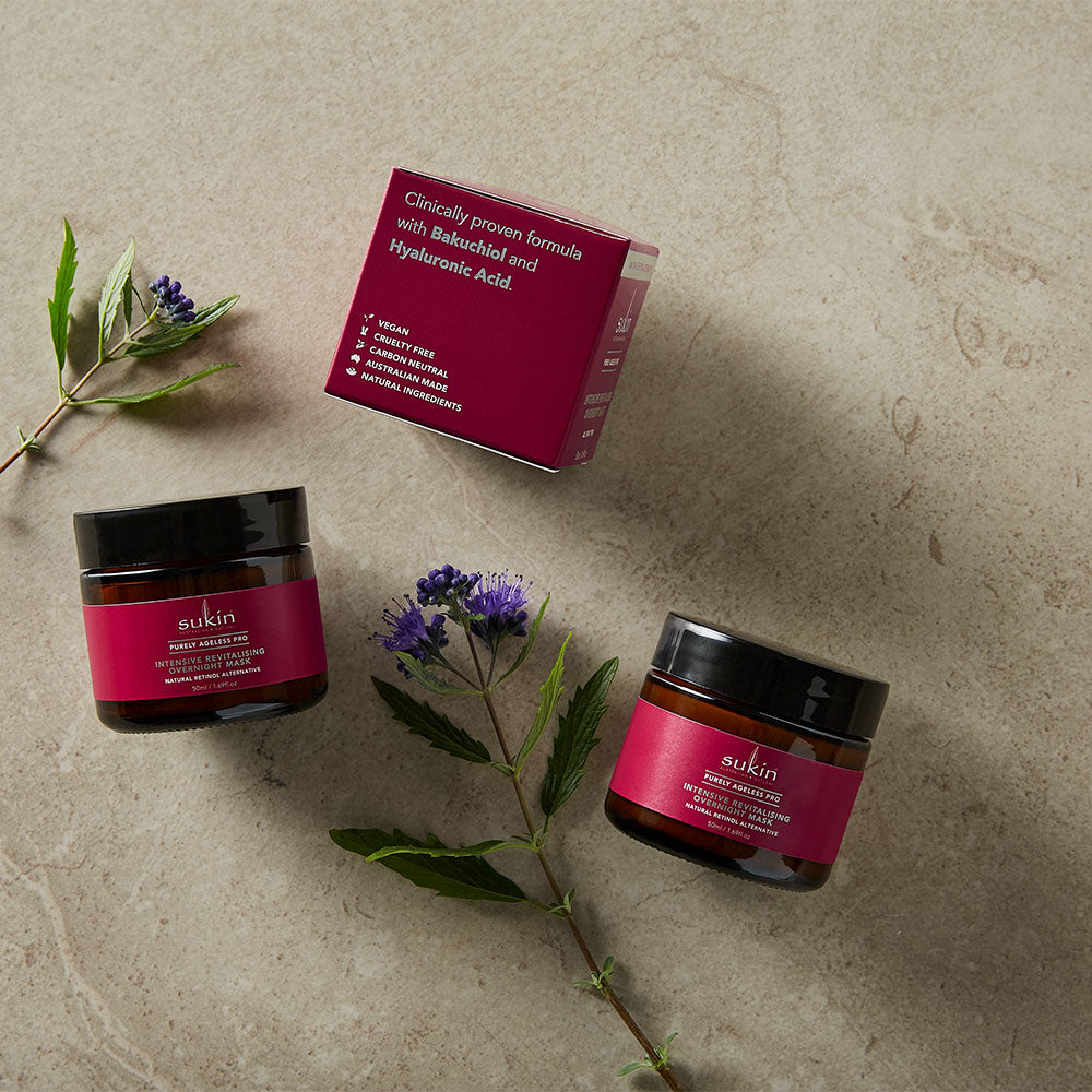 INTENSIVE REVITALISING OVERNIGHT MASK | PURELY AGELESS PRO | 50 mL - Sukin Naturals